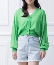 clear | Vネックシアーニットカーディガン ≪2023SS新作≫(カーディガン/ボレロ)