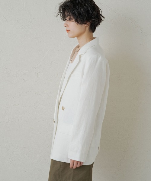 LOUNGEDRESS（ラウンジドレス）の「リネンダブルジャケット