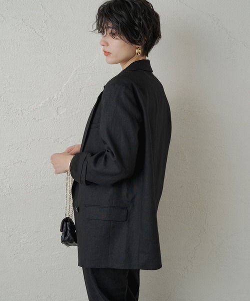 LOUNGEDRESS（ラウンジドレス）の「リネンダブルジャケット