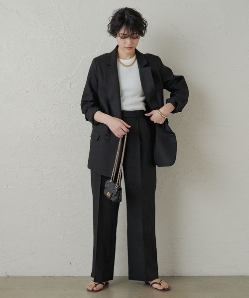 LOUNGEDRESS（ラウンジドレス）の「リネンダブルジャケット