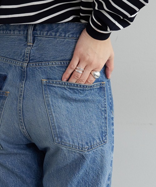 SHENERY（シーナリー）の「ダメージデニムパンツ（デニムパンツ・レディース・ブルー・36/38）」の20枚目の写真