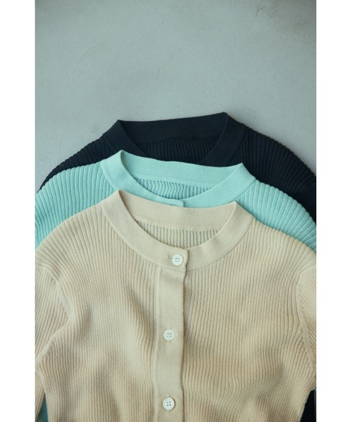 BLACK by moussy - メッシュボレロ BLACK BY MOUSSY（ブラックバイマウジー）の「mesh bolero