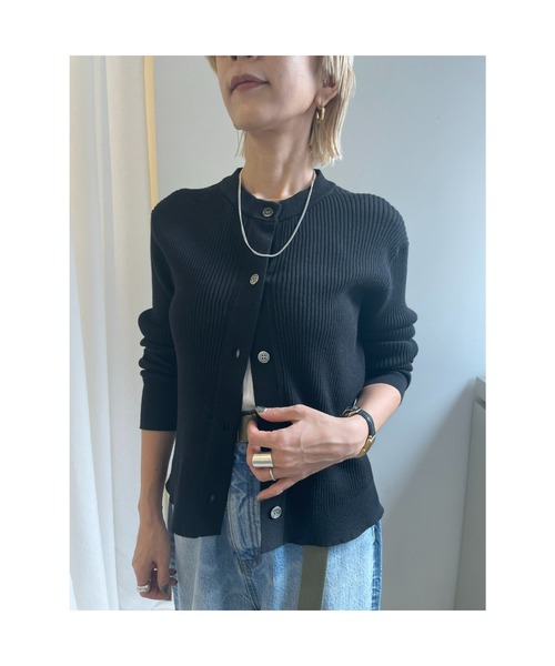 BLACK BY MOUSSY（ブラックバイマウジー）の「sheer cardigan（シアー