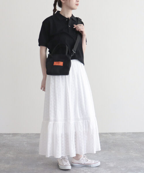 UNIVERSAL OVERALL（ユニバーサルオーバーオール）の「【UNIVERSAL OVERALL/ユニバーサルオーバーオール】ダッフルバッグ（ショルダーバッグ・レディース・ブラック/チャコールグレー/ボルドー・FREE）」の8枚目の写真