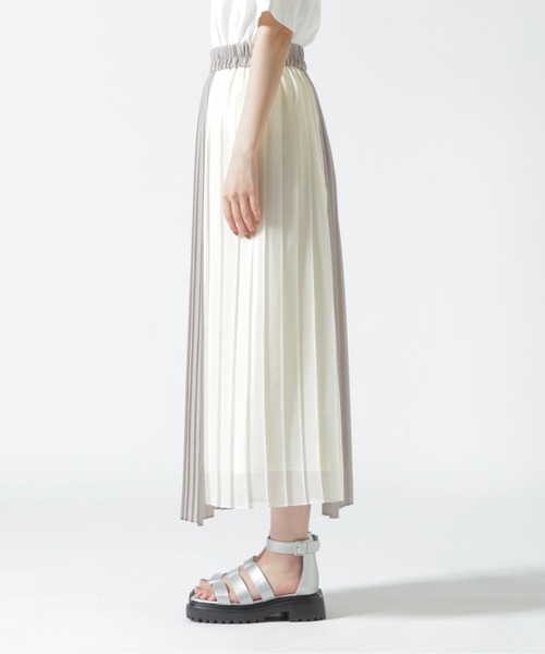 Risley(リズレー)の「Risley/リズレー/ラッププリーツパンツ(その他パンツ・レディース・ブラック/グレー・F)」の7枚目の写真