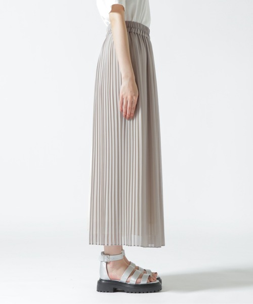 Risley(リズレー)の「Risley/リズレー/ラッププリーツパンツ(その他パンツ・レディース・ブラック/グレー・F)」の8枚目の写真