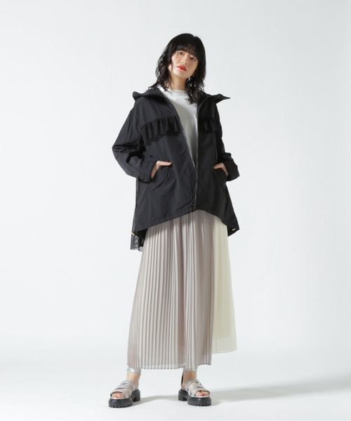 Risley(リズレー)の「Risley/リズレー/ラッププリーツパンツ(その他パンツ・レディース・ブラック/グレー・F)」の13枚目の写真