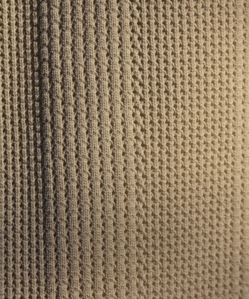 GLOSTER（グロスター）の「【GLOSTER/グロスター】スポンディッシュニット オープンカラーシャツ リラックスフィット（シャツ/ブラウス・メンズ・パープル/ブラック/アイボリー/グレイッシュベージュ・M/L）」の6枚目の写真