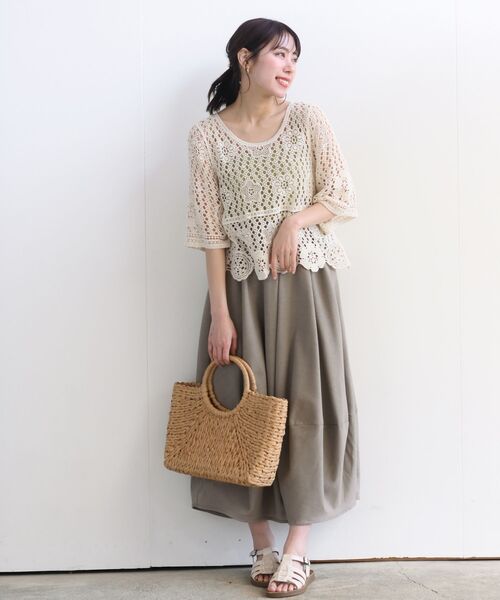rps(アールピーエス)の「総レースプルオーバー(その他トップス・レディース・アイボリー/オフホワイト・フリー)」の11枚目の写真