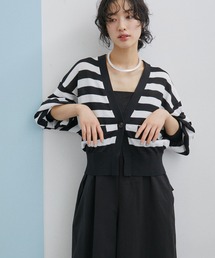 【WEB限定(一部店舗展開あり)】シングルボタンカーディガン