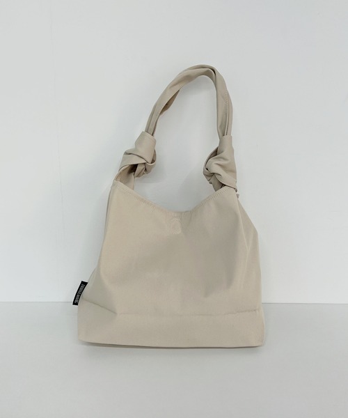 【モカ】鳳凰　ワンショルダーバック セール】【A4サイズ収納可能】 結び目 ワンショルダーバッグ