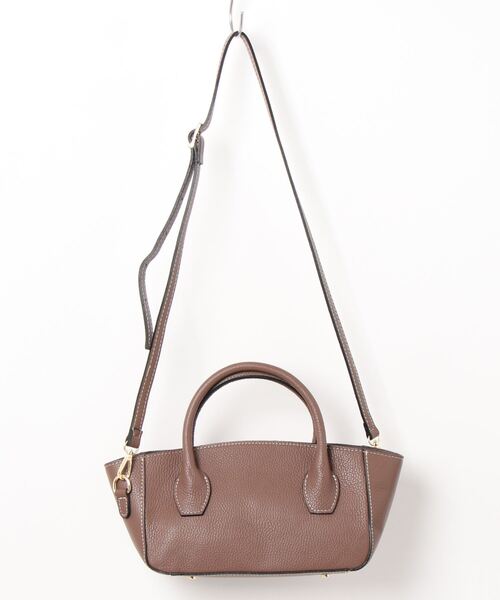 MARCO BIANCHINI(マルコビアンチーニ)の「マルコビアンキーニヨコハンドBAG(トートバッグ・レディース・グリーン/ブラウン/サックスブルー・FREE)」の8枚目の写真
