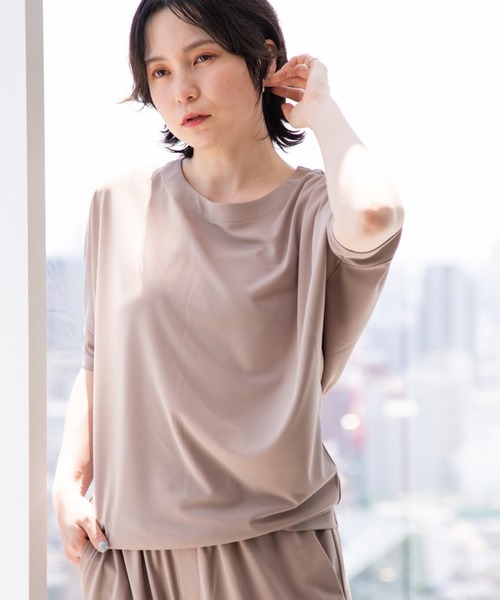 INDIVI（インディヴィ）の「◇【洗えて楽ちん！/SETUP可能】ジャージ 