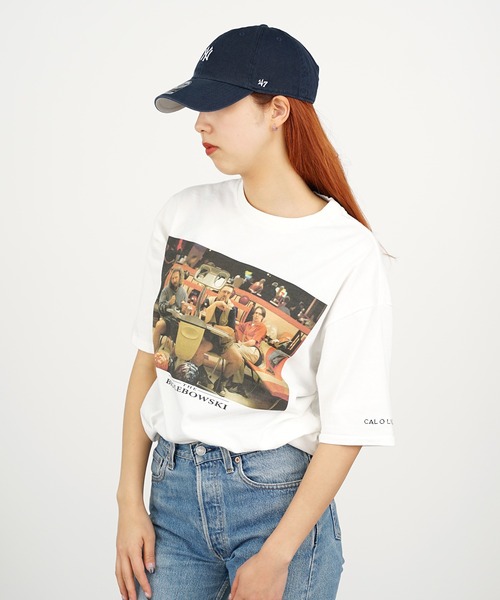 CAL O LINE（キャルオーライン）の「CAL O LINE/キャルオーライン MOVIE TEES THE BIG LEBOWSKI Tシャツ グラフィック（Tシャツ/カットソー・メンズ・ホワイト/ブラック・XL/L/M）」の13枚目の写真