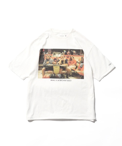 CAL O LINE（キャルオーライン）の「CAL O LINE/キャルオーライン MOVIE TEES THE BIG LEBOWSKI Tシャツ グラフィック（Tシャツ/カットソー・メンズ・ホワイト/ブラック・XL/L/M）」の8枚目の写真