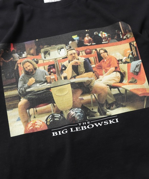 CAL O LINE（キャルオーライン）の「CAL O LINE/キャルオーライン MOVIE TEES THE BIG LEBOWSKI Tシャツ グラフィック（Tシャツ/カットソー・メンズ・ホワイト/ブラック・XL/L/M）」の5枚目の写真