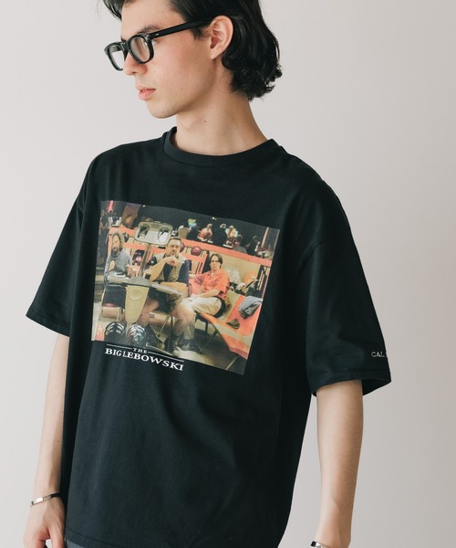 CAL O LINE（キャルオーライン）の「CAL O LINE/キャルオーライン MOVIE TEES THE BIG LEBOWSKI Tシャツ グラフィック（Tシャツ/カットソー・メンズ・ホワイト/ブラック・XL/L/M）」の19枚目の写真