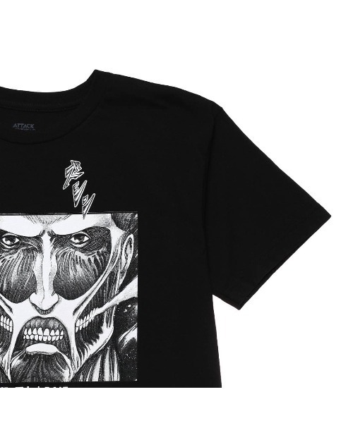 BAIT（ベイト）の「BAIT × 進撃の巨人  COLOSSAL TEE 235-AOT-TEE-001（Tシャツ/カットソー・メンズ・ブラック/グレー・LARGE/SMALL/XX-LARGE/X-LARGE/MEDIUM）」の5枚目の写真