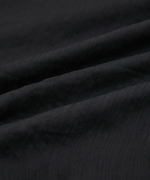 【洗える】楊柳シアードッキングプルオーバー