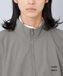CITEN＞リフレクティブ トラックブルゾン ブラックを使った人気