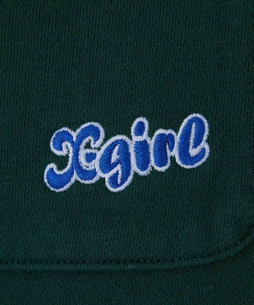 X-girl（エックスガール）の「KNEE SLIT SWEAT PANTS（スウェットパンツ・レディース・ブラウン/チャコール/グリーン・S/M）」の22枚目の写真