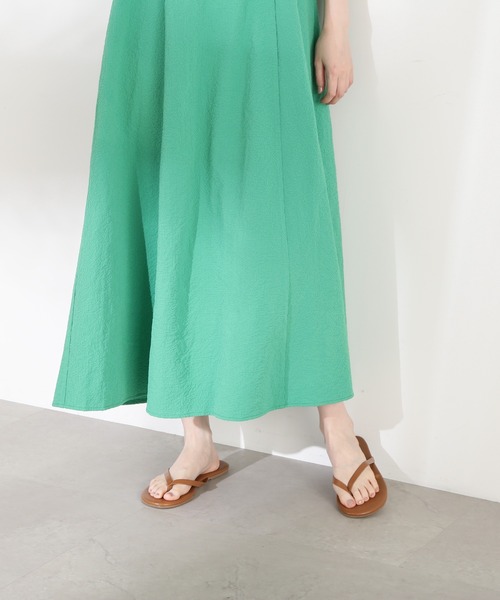 N.（N. Natural Beauty Basic）（エヌエヌナチュラルビューティーベーシック）の「◆バックリボンパフスリーブワンピース（ワンピース・レディース・ブラック/ピンク/グリーン・MEDIUM）」の9枚目の写真