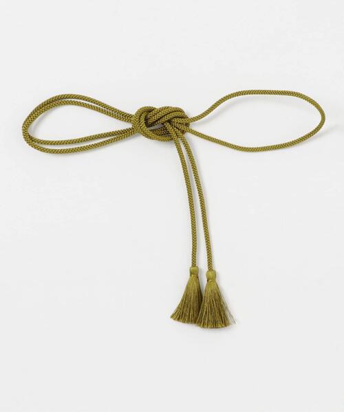 URBAN RESEARCH ROSSO WOMEN（アーバンリサーチ　ロッソ）の「帯締め（浴衣・レディース・ブルー/カーキ/グリーン/レッド系その他/シルバー/ゴールド・-）」の2枚目の写真