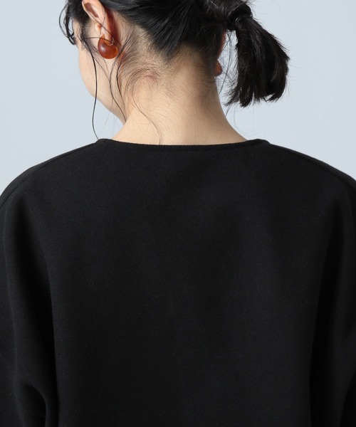 BAYFLOW(ベイフロー)の「ウーリーテックZIPブルゾン(ブルゾン・レディース・ブラック/ブルー/グレイッシュベージュ/グレー・SMALL/MEDIUM)」の8枚目の写真