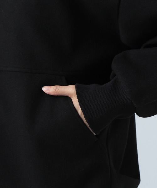 BAYFLOW(ベイフロー)の「ウーリーテックZIPブルゾン(ブルゾン・レディース・ブラック/ブルー/グレイッシュベージュ/グレー・SMALL/MEDIUM)」の10枚目の写真