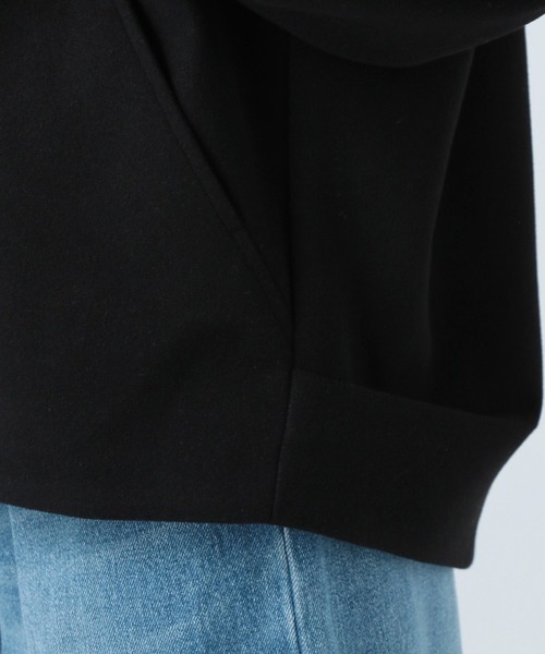 BAYFLOW(ベイフロー)の「ウーリーテックZIPブルゾン(ブルゾン・レディース・ブラック/ブルー/グレイッシュベージュ/グレー・SMALL/MEDIUM)」の12枚目の写真