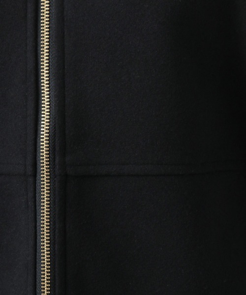 BAYFLOW(ベイフロー)の「ウーリーテックZIPブルゾン(ブルゾン・レディース・ブラック/ブルー/グレイッシュベージュ/グレー・SMALL/MEDIUM)」の13枚目の写真