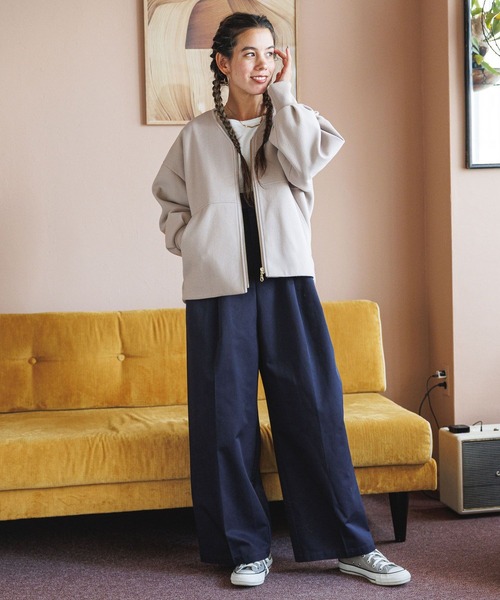 セール】ウーリーテックZIPブルゾン（ブルゾン）｜BAYFLOW（ベイフロー