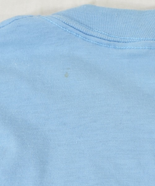 VINTAGE（ヴィンテージ）の「【ヴィンテージ古着】80's ヴィンテージプリントTシャツ USA製 犬 Embrasse-moi! Je parles francais（Tシャツ/カットソー・メンズ・ブルー・MEDIUM）」の6枚目の写真