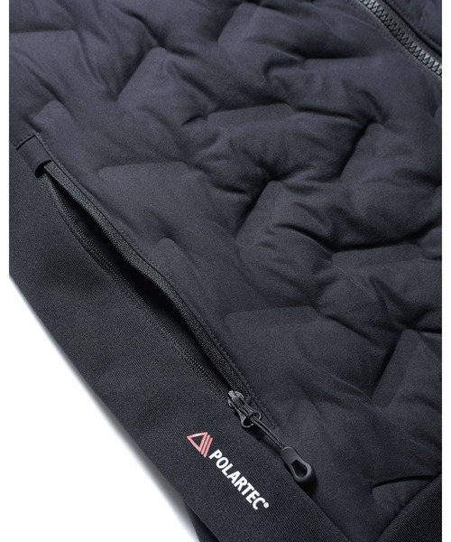 POLARTEC POWER STRETCH HYBRID VEST POLARTECH POLARTECフリース