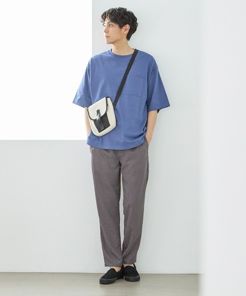 LAKOLE（ラコレ）の「ネオプレンバックルミニショルダーバッグ / 965056（ショルダーバッグ・メンズ・ブラック/アイボリー/チャコール/チェリーレッド・FREE）」の7枚目の写真