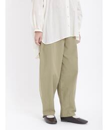 Samansa Mos2 | 裾タックギャザーパンツ(その他パンツ)