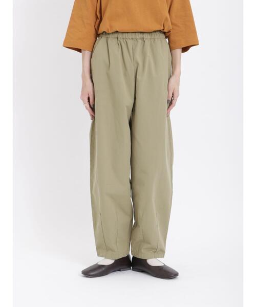 Samansa Mos2（サマンサ モスモス）の「裾タックギャザーパンツ（その他パンツ・レディース・カーキ/ブラウン/ベージュ/ブラック・F）」の12枚目の写真