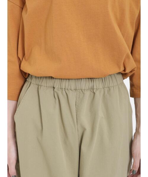 Samansa Mos2（サマンサ モスモス）の「裾タックギャザーパンツ（その他パンツ・レディース・カーキ/ブラウン/ベージュ/ブラック・F）」の15枚目の写真