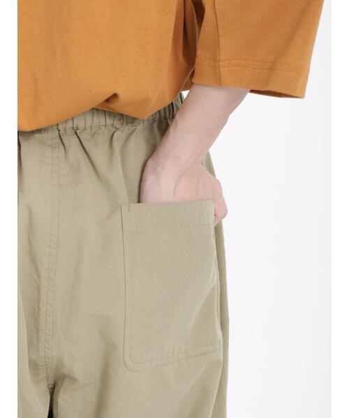 Samansa Mos2（サマンサ モスモス）の「裾タックギャザーパンツ（その他パンツ・レディース・カーキ/ブラウン/ベージュ/ブラック・F）」の17枚目の写真