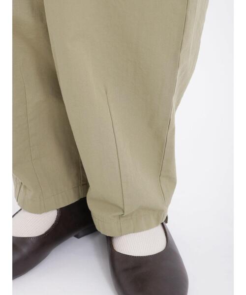 Samansa Mos2（サマンサ モスモス）の「裾タックギャザーパンツ（その他パンツ・レディース・カーキ/ブラウン/ベージュ/ブラック・F）」の19枚目の写真