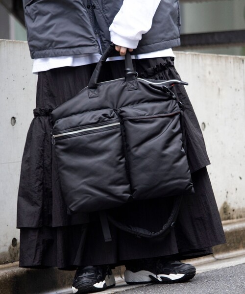 GLOSTER(グロスター)の「【GLOSTER/グロスター】フライヤーズヘルメットバッグ ショルダー 2WAY(ショルダーバッグ・メンズ・オリーブ/ブラック・FREE)」の20枚目の写真