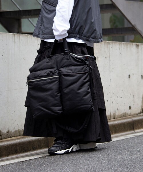 GLOSTER(グロスター)の「【GLOSTER/グロスター】フライヤーズヘルメットバッグ ショルダー 2WAY(ショルダーバッグ・メンズ・オリーブ/ブラック・FREE)」の19枚目の写真