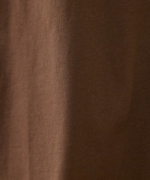 nissen(ニッセン)の「【販売終了】バックプリントロング丈Tシャツ(Tシャツ/カットソー・レディース・オフホワイト/ブラウン/チャコールグレー・L/M/LL)」の22枚目の写真