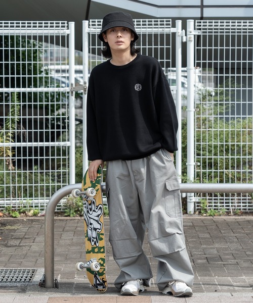 kutir（クティール）の「アソートストリートロゴビックニット（ニット/セーター・メンズ・ブラック/ブラック系その他2/アイボリー/ブラウン/ブラック系その他・MEDIUM/LARGE）」の10枚目の写真