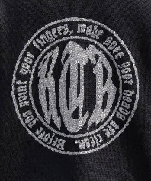 kutir（クティール）の「アソートストリートロゴビックニット（ニット/セーター・メンズ・ブラック/ブラック系その他2/アイボリー/ブラウン/ブラック系その他・MEDIUM/LARGE）」の17枚目の写真