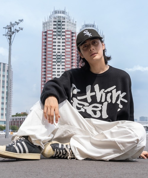 kutir（クティール）の「アソートストリートロゴビックニット（ニット/セーター・メンズ・ブラック/ブラック系その他2/アイボリー/ブラウン/ブラック系その他・MEDIUM/LARGE）」の19枚目の写真