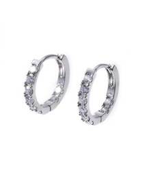 12mmパヴェフープピアス