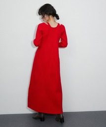 ADAM ET ROPE'（アダムエロペ）の「レイヤードライクニットワンピース