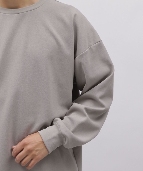 LAKOLE（ラコレ）の「ナシジ裏起毛レイヤープルオーバー / 970518（Tシャツ/カットソー・メンズ・ブルー/ブラック/ボルドー/グリーン/グレー・MEDIUM/LARGE/X-LARGE）」の16枚目の写真