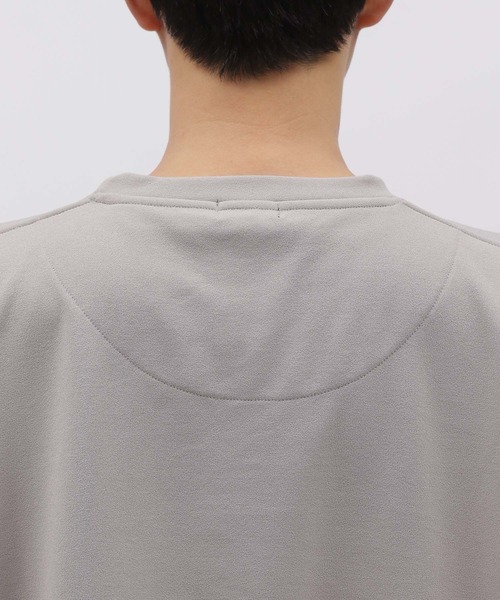 LAKOLE（ラコレ）の「ナシジ裏起毛レイヤープルオーバー / 970518（Tシャツ/カットソー・メンズ・ブルー/ブラック/ボルドー/グリーン/グレー・MEDIUM/LARGE/X-LARGE）」の18枚目の写真